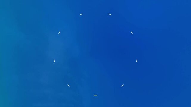 An animation of a check mark within a circle, representing success, accomplishment, and the achievement of goals with clarity and simplicity