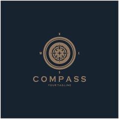 compass icon isolated on background.modern flat compass pictogram,business,marketing,internet concept.trendy simple vector symbol for websitedesign or button to mobile app.logo illustration.