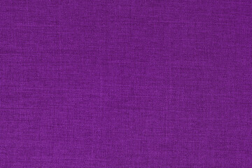 Dark purple linen fabric cloth texture background, seamless pattern of natural textile.