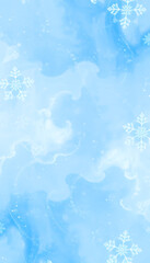 abstract background with ice blue soft canvas frame for space for text new year winter holiday use pattern deign wallpaper 4k image royal premium effect soft reflection marble splash, colorful