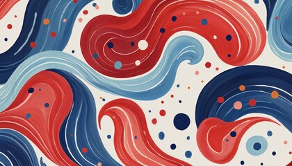 Fototapeta premium Colorful Pattern, Illustration, Wall Paper Design