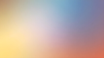 Gradient background with soft, blended colors transitioning from blue to orange
