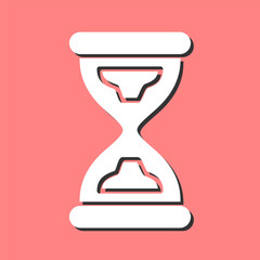 Sand Timer Vector Icon