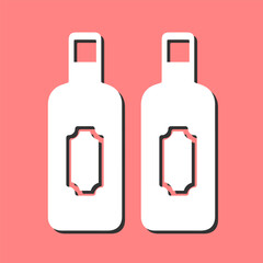 Wine Pairing Vector Icon