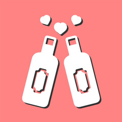 Wine Chill Vector Icon