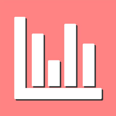 Bar Chart Vector Icon