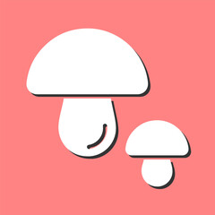 Mushroom Vector Icon