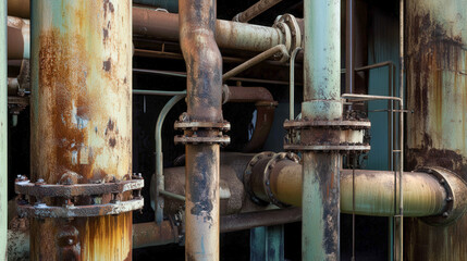 Old Industrial Pipes