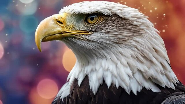 american colorful art eagle wild shirts white bird design wildlife animal