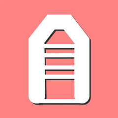 Inflatable Decor Vector Icon