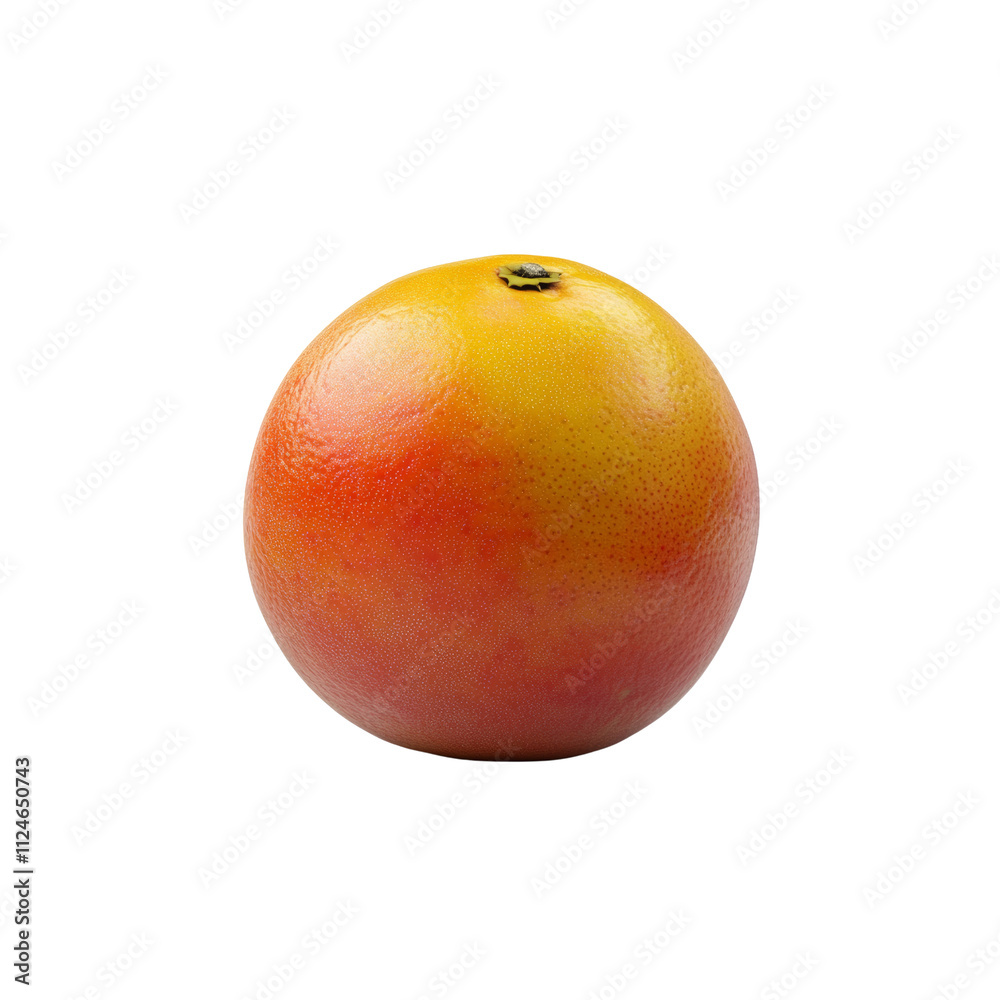 Poster Grapefruit isolated on transparent background