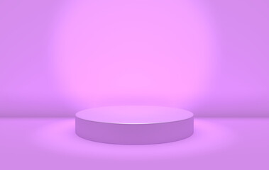 Purple Background stage 3D