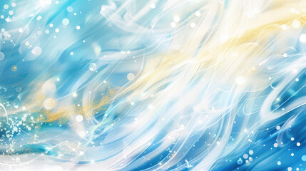 abstract blue background with waves