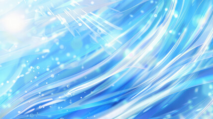 Fototapeta premium abstract blue background with waves