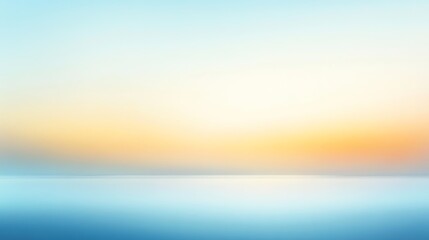 A soft, blurred background in pastel colors of peach, yellow, and green.