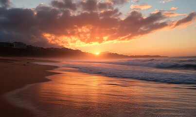 Naklejka premium Beautiful natural scenery