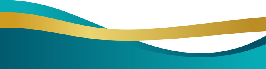 Obraz premium Elegant Gradient Footer