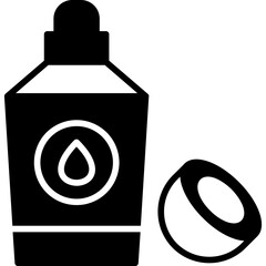 Coconut Oil Icon