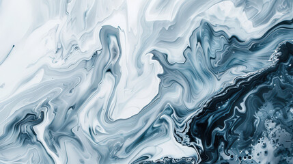 Obraz premium abstract grey and white background wave patterns, silk