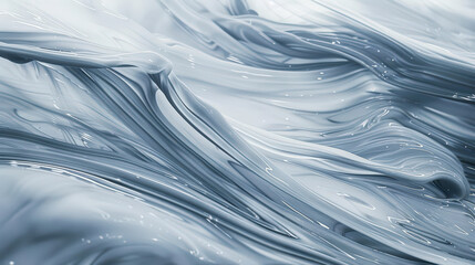abstract grey and white background wave patterns, silk
