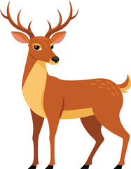 Obraz premium deer illustration