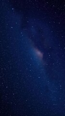 Fototapeta premium A stunning image of the night sky filled with stars and galaxies, creating a mesmerizing universe background, astronomical