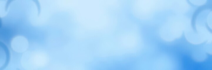Fototapeta premium Soft and dreamy abstract background in shades of blue blending seamlessly, calming