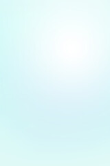 Abstract background of light blue shades with glare and bokeh effect.