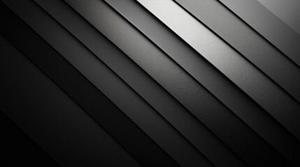 Obraz premium Geometric pattern with stripes. Background with black and gray texture.