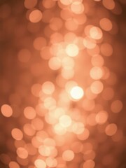 Obraz premium Rose gold glitter bokeh texture background with soft and dreamy lights, sparkly, soft