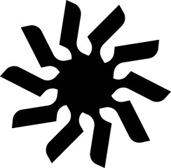 brush strokes and splashes