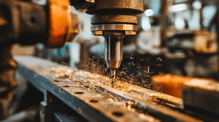 Precision Machining and CNC Milling in a Well-Equipped Workshop, Featuring Advanced Tools, Industrial Equipment, and a Focus on Metalworking, Manufacturing Processes, and Quality Craftsmanship