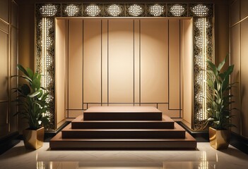 Elegant Vintage Showcase Illustration