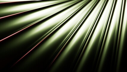 Abstract background with metallic waves, shiny surface in dark tones, modern design for wallpapers, presentations, banners, and graphic design