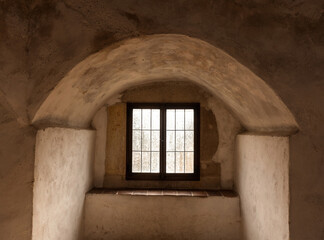 Interior spaces of Krivoklat castle, Czech Republic