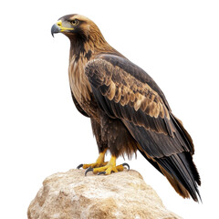 Fototapeta premium Majestic Golden Eagle on Rock, Wildlife | Wildlife Photography