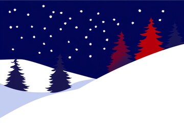 Naklejka premium Christmas-themed background featuring available space for Christmas elements