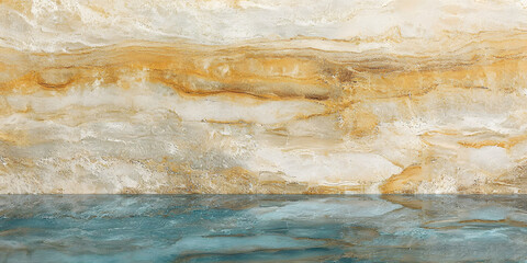 Obraz premium Luxury colorful travertine marble stone texture.