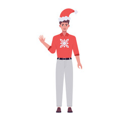 016 - Christmas character