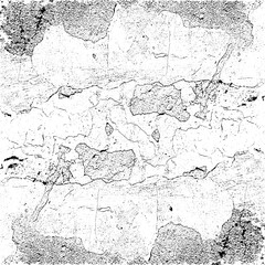 Scratched Grunge Urban Background Texture Vector. Dust Overlay Distress Grainy Grungy Effect. Distressed Backdrop Vector Illustration. Isolated Black on White Background. EPS 10.