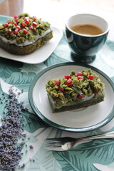 Ciasto leśny mech z kawą © Kinga Domaradzka