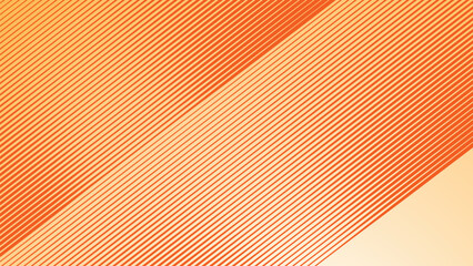 Orange diagonal line stripes abstract background pattern for backdrop or presentation