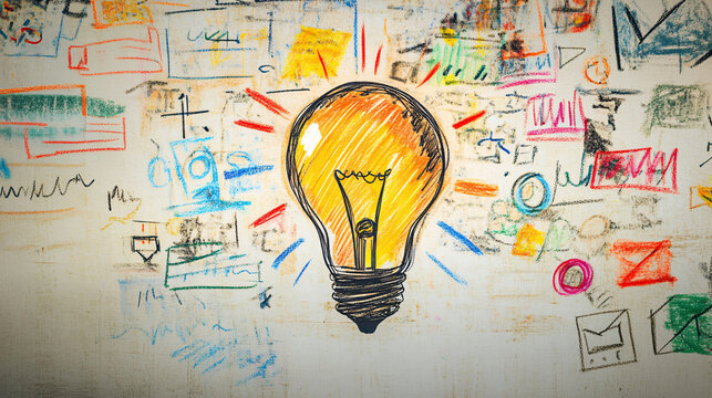 A whiteboard filled with unique value proposition ideas.