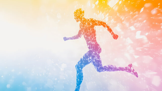  Chasing Olympic Dreams at Sunset – A Dynamic Tribute to the Spirit of Los Angeles 2028 Summer Games