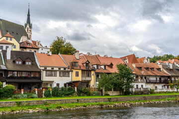 Naklejka premium Old Town and Castle of Cesky Krumlov
