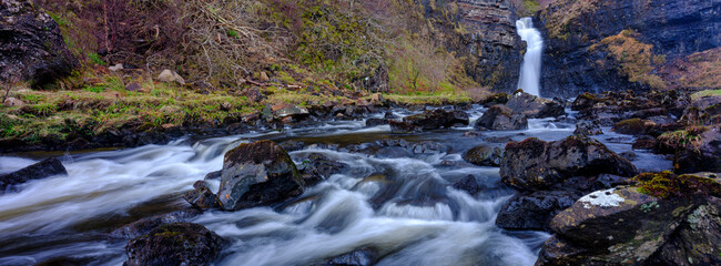 Lealt waterfalls, Skye © Julian Gazzard