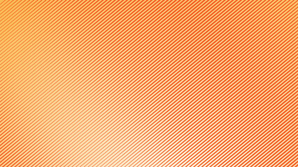 Orange diagonal line stripes abstract background pattern for backdrop or presentation