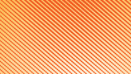 Orange diagonal line stripes abstract background pattern for backdrop or presentation