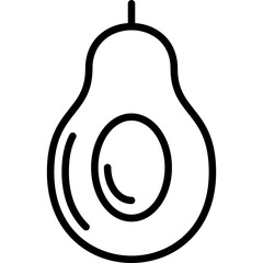 Avocado Icon