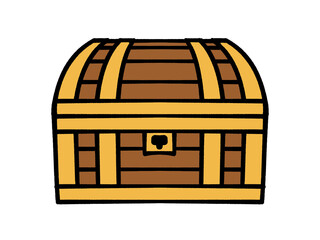 宝箱のイラスト素材